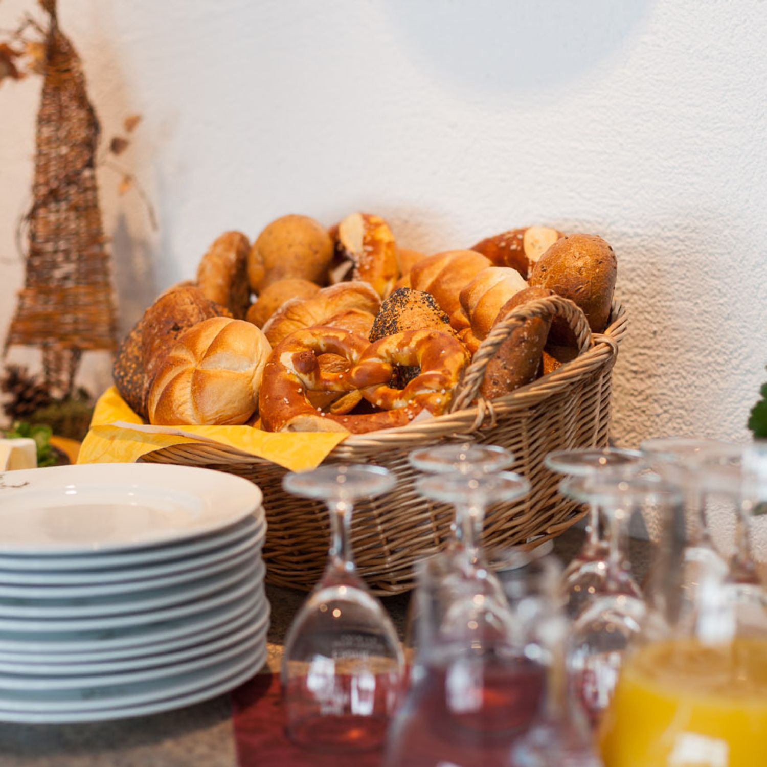 Frühstücksbüffet im Landhaus Mohr