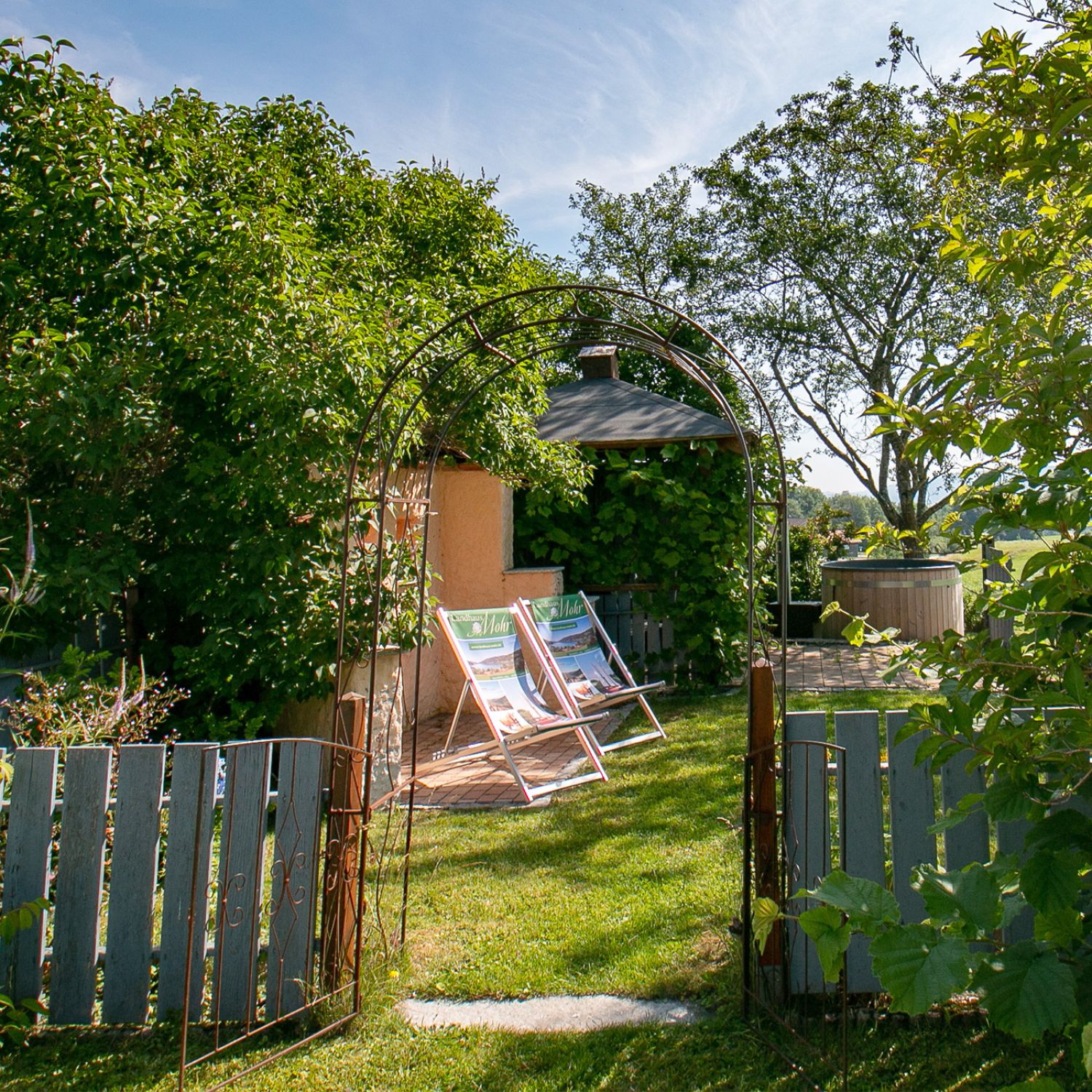 Garten im Landhaus Mohr